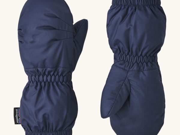Patagonia Little Kids Puff Mitts - Navy