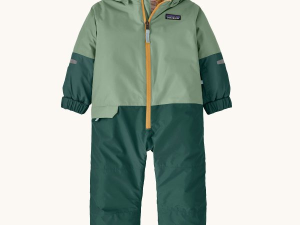 Patagonia Little Kids Snow Pile One-Piece - Ellwood Green