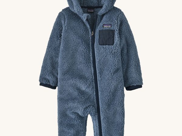 Patagonia Little Kids Furry Friends Bunting - Utility Blue