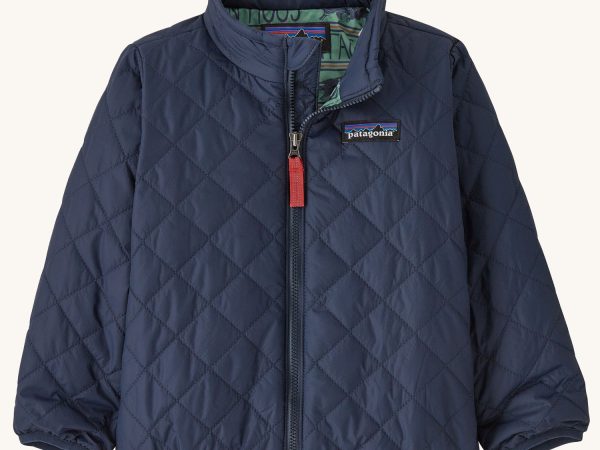 Patagonia Little Kids' Nano Puff Jacket - New Navy