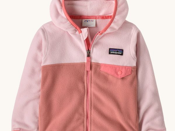 Patagonia Little Kids Micro D Snap-T Jacket - Moment Pink