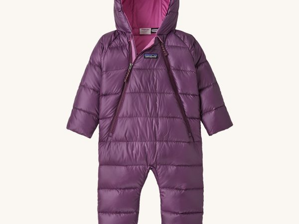 Patagonia Little Kids Hi-Loft Down Sweater Bunting Snow Suit - Night Plum