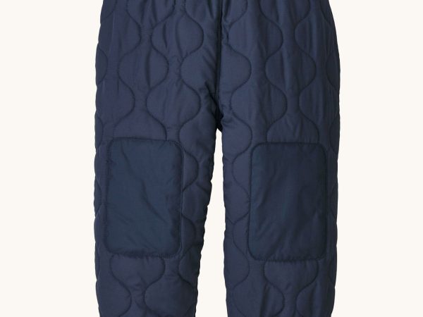 Patagonia Little Kids Quilted Puff Joggers - New Navy