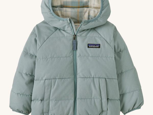 Patagonia Little Kids Cotton Quilted Down Jacket Thermal Blue