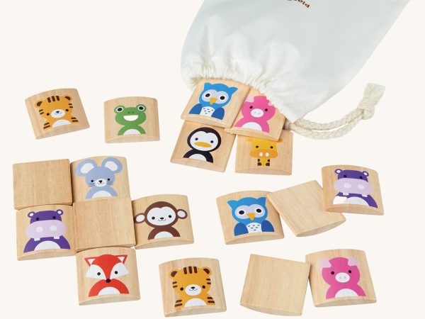 PlanToys Matching Animals Memory Game