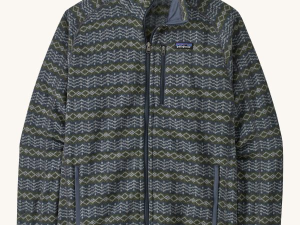 Patagonia Men's Better Sweater Jacket - Woven Together / Smolder Blue