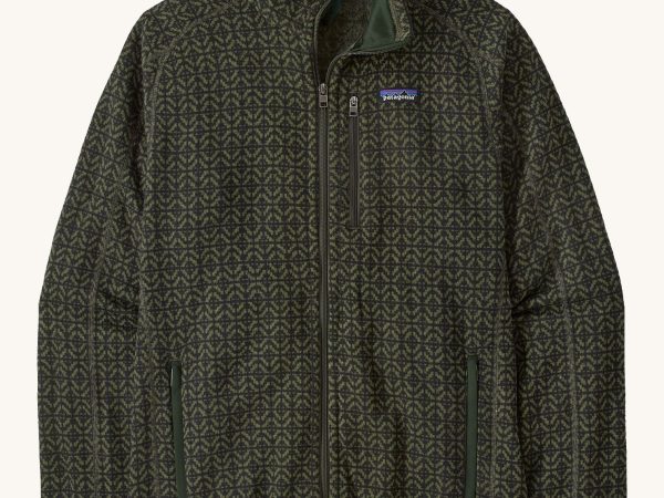 Patagonia Men's Better Sweater Jacket - Scales / Old Growth Green