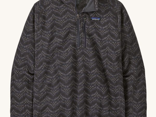 Patagonia Men's Better Sweater Fleece 1/4 Zip - Forge Grey