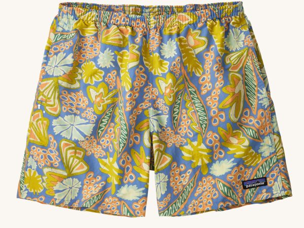 Patagonia Men's Baggies Shorts - Flourish / Abundant Blue