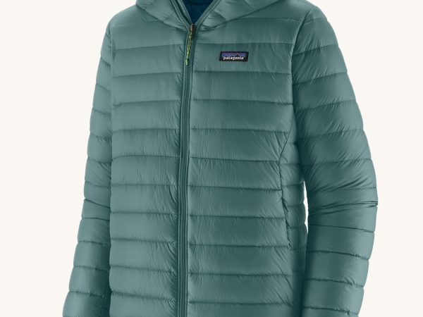 Patagonia Men's Down Sweater Hoody Jacket - Wetland Blue