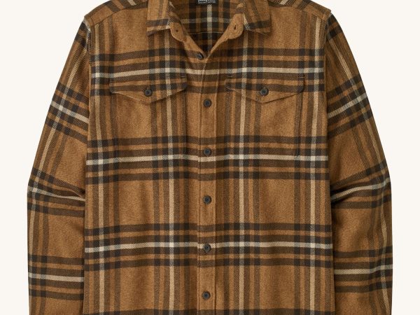 Patagonia Men's Fjord Flannel Shirt - Catch / Deer Brown