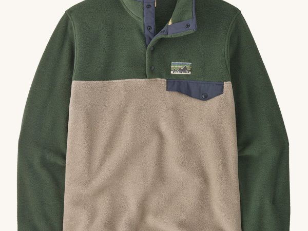 Patagonia Men's Lightweight Synchilla Snap-T Fleece - Seabird Grey