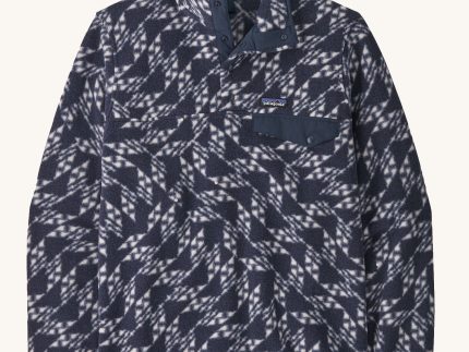 Patagonia Men's Lightweight Synchilla Snap-T Fleece - New Navy