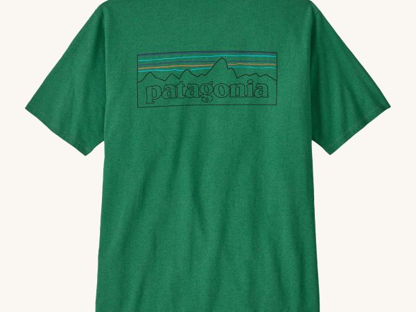 Patagonia Men's P-6 Logo Responsibili-Tee - P-6 Outline / Heartleaf Green