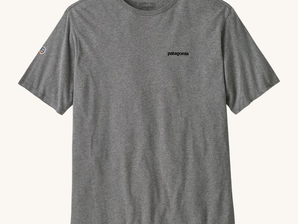 Patagonia Men's Responsibili-Tee - Fitz Roy Icon / Gravel Heather