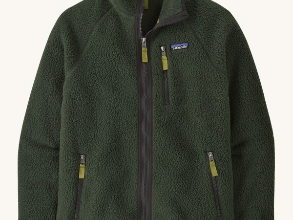Patagonia Men's Retro Pile Fleece Jacket - Old Growth Green