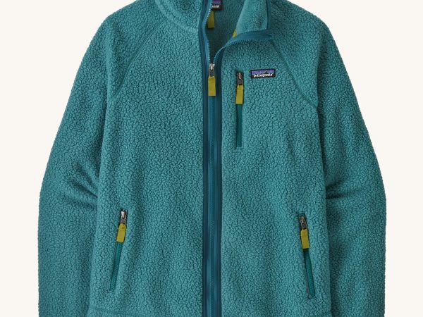 Patagonia Men's Retro Pile Fleece Jacket - Wetland Blue
