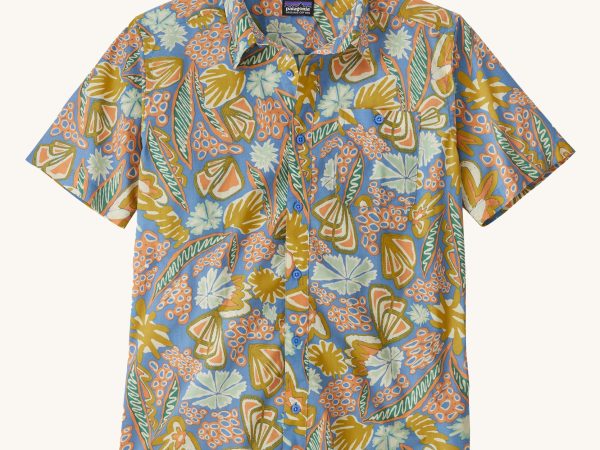 Patagonia Men's Go To Shirt - Flourish / Abundant Blue