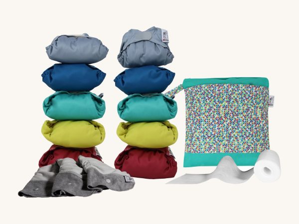 Pop-in Nappy Brights Box 10 - Velcro