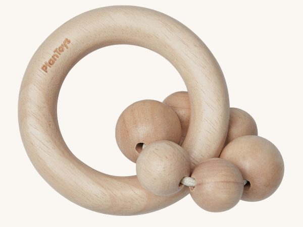 PlanToys Natural Beads Rattle