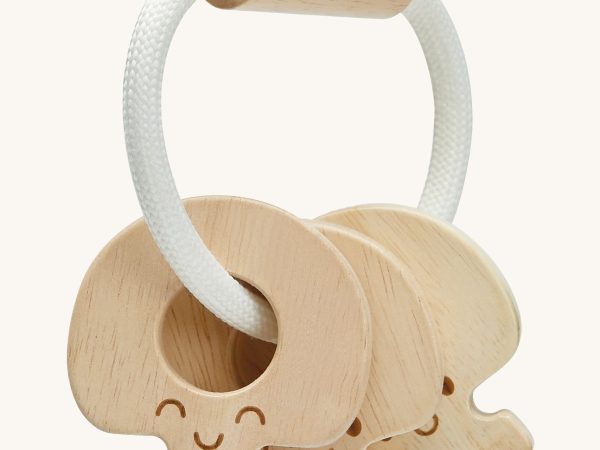 PlanToys Natural Baby Key Rattle