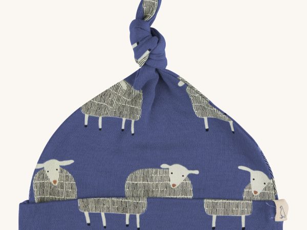 Pigeon Organics Knotted Hat - Sheep