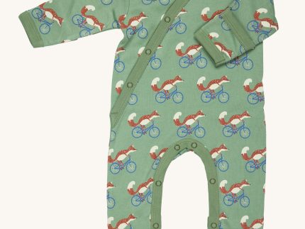 Pigeon Organics Kimono Romper - Cycling Fox