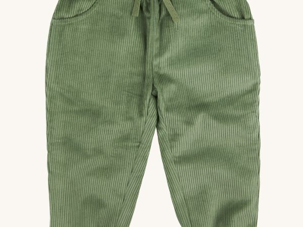 Pigeon Organics Lined Cord Trousers - Green