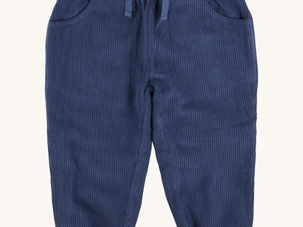 Pigeon Organics Lined Cord Trousers - Navy