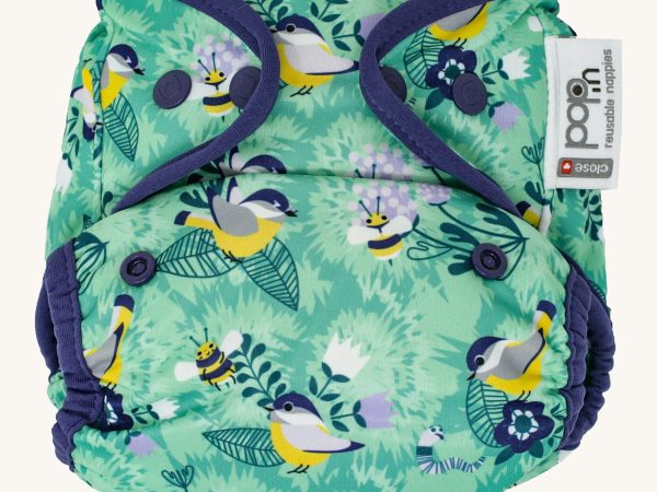 Pop-In One-Size Printed Nappy - Poppers