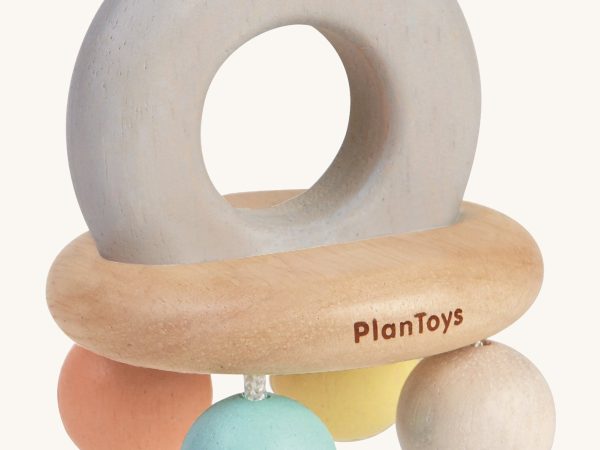 PlanToys Pastel Bell Rattle