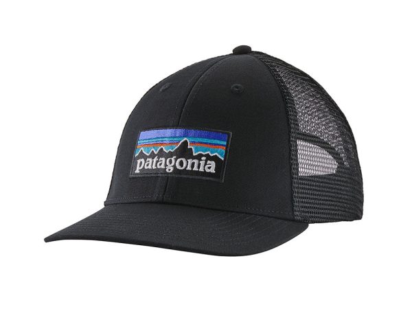 Patagonia P-6 LoPro Trucker Hat - Black