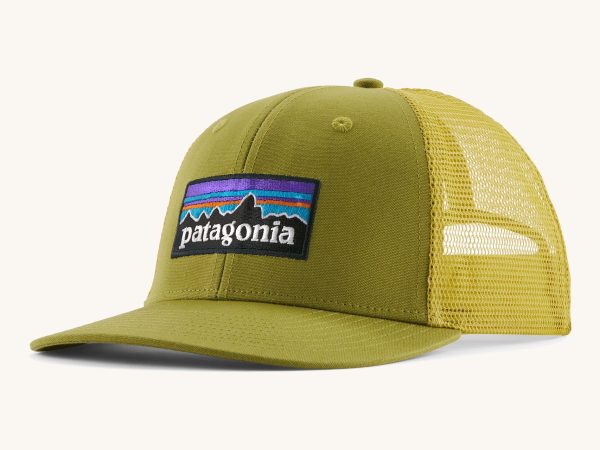 Patagonia P-6 Logo Trucker Hat - Graze Green