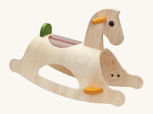 PlanToys Palomino Rocking Horse - Modern Rustic