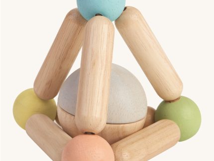 PlanToys Pastel Triangle Clutching Toy