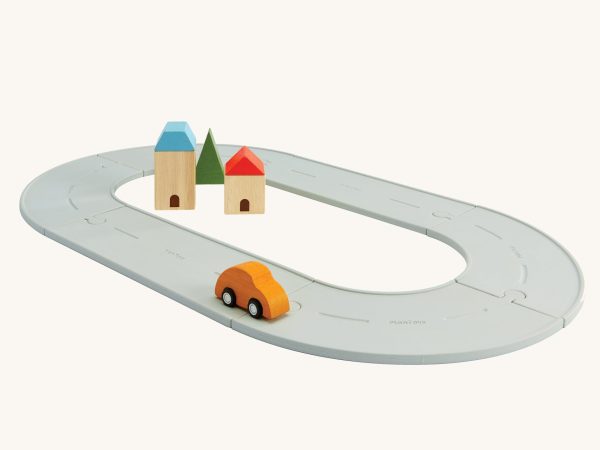 PlanToys Rubber Road and Rail Set - Small