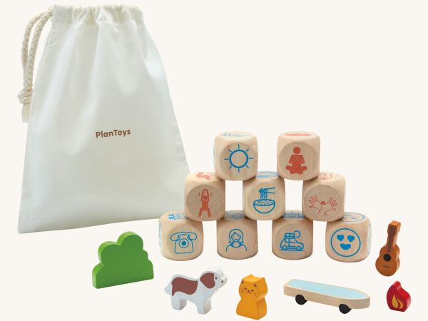 PlanToys Storytelling Dice Set