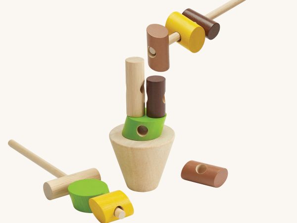 PlanToys Stacking Logs Game