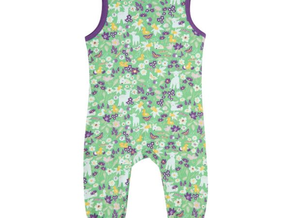 Piccalilly Spring Meadow Dungarees