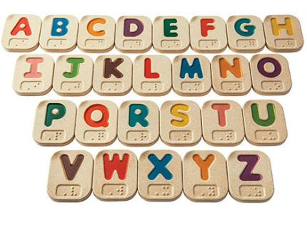 Plan Toys Braille Alphabet A-Z