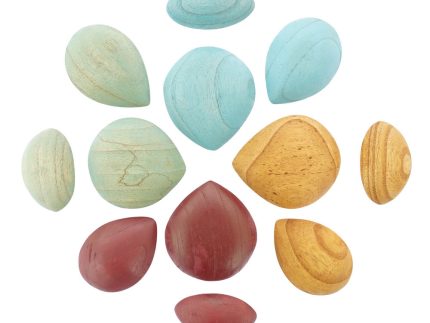 Papoose Toys Earth Wood Pebbles