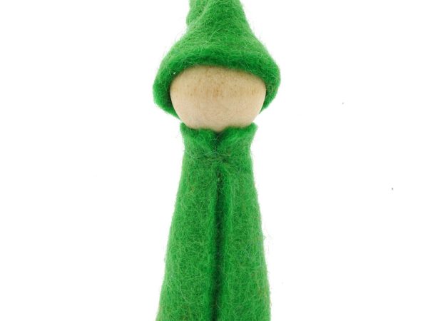 Papoose Toys Goethe Rainbow Gnome - Green