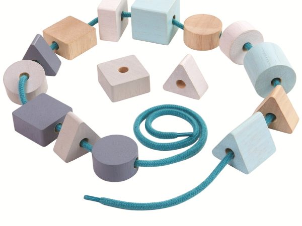 Plan Toys Geo Lacing Beads