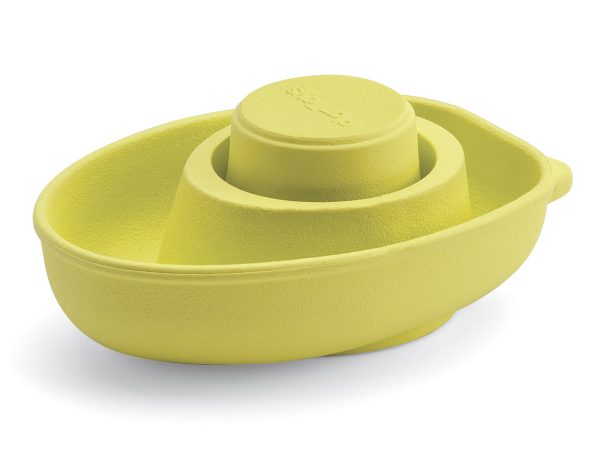 Plan Toys Natural Rubber Boat Bath Toy - Pastel Green