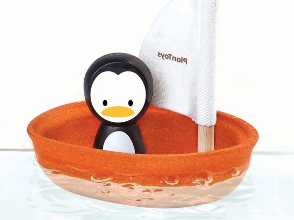 Plan Toys Penguin Sailing Boat