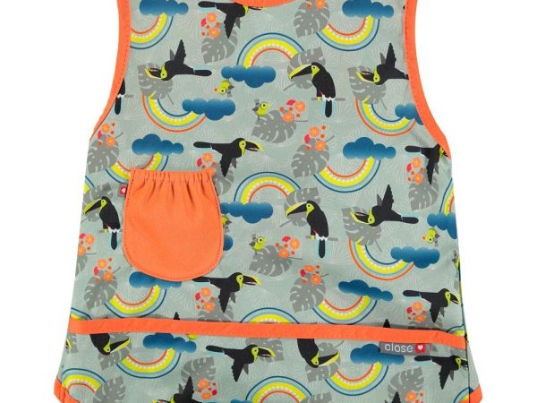 Pop-in Toucan Stage 3 Sleeveless Coverall Bib