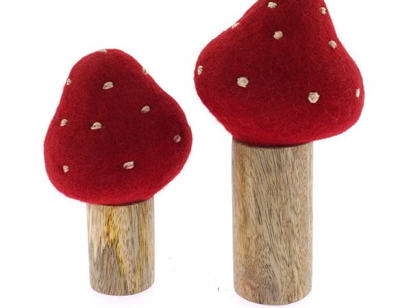 Papoose Toys Toadstool Set