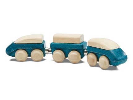 Plan Toys Wooden Hybrid Train