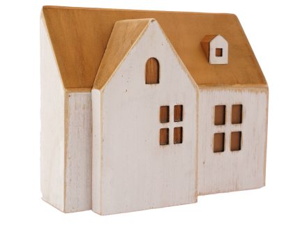 Papoose Toys White Wooden Bungalow