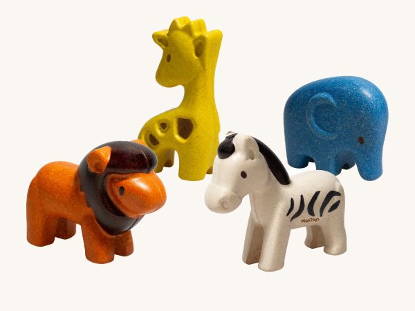 PlanToys Wild Animals Set